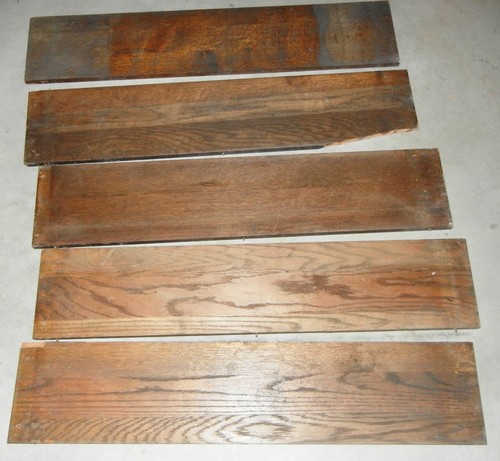 Antique oak table leafs leaves
