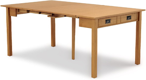 Elegant oak expanding dining - elegant,