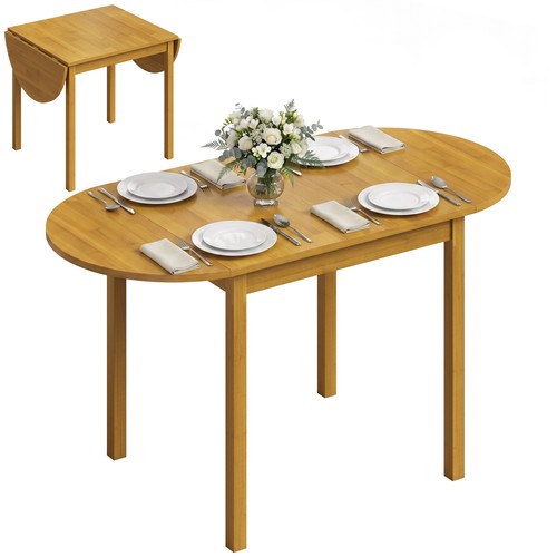 Wood kitchen table - wood, drop