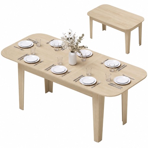 Extendable dining table - extendable, for